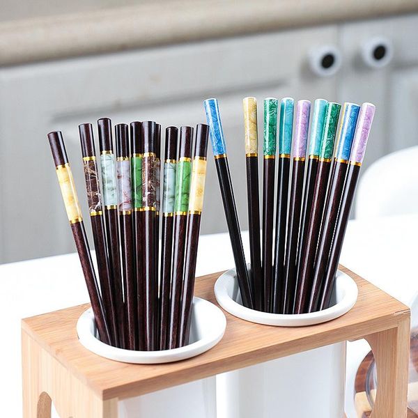 chopsticks 5 pairs set japanese style solid marble wood wooden chopstick family chop sticks tableware
chopsticks 5 pairs set japanese style solid marble wood wooden chopstick family chop sticks tableware