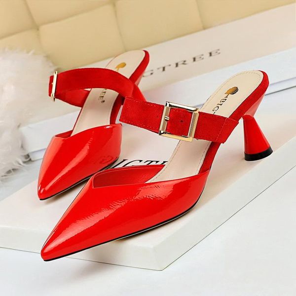 dress shoes bigtree luxury women pumps elegant silk pointed toe metal belt buckle hollow word band 6.5cm thin high heels party, Black
dress shoes bigtree luxury women pumps elegant silk pointed toe metal belt buckle hollow word band 6.5cm thin high heels party, Black