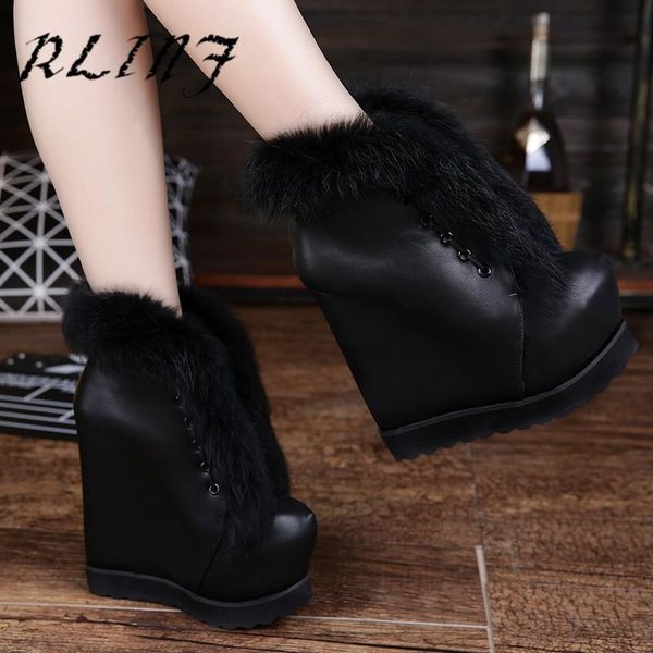 boots rlinf 15cm super high heel snow waterproof platform increased wedge with female short, Black
boots rlinf 15cm super high heel snow waterproof platform increased wedge with female short, Black