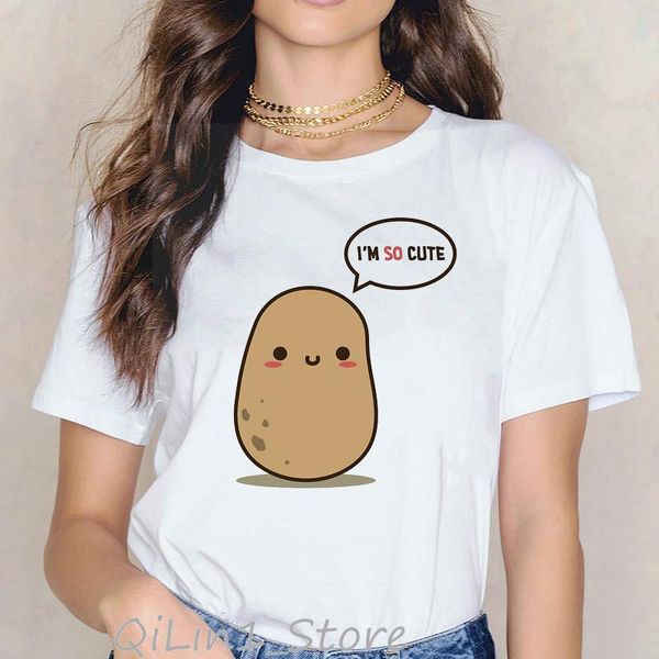women's t-shirt cute potato printed funny t shirts women harajuku kawaii cartoon print tee shirt femme graphic tumblr clothes white tsh
women's t-shirt cute potato printed funny t shirts women harajuku kawaii cartoon print tee shirt femme graphic tumblr clothes white tsh