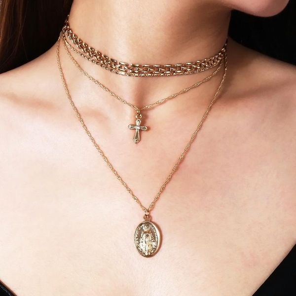 chains accessories for girls cross necklace vintage hip hop jewelry couple gift joker european and american neck 2021, Silver
chains accessories for girls cross necklace vintage hip hop jewelry couple gift joker european and american neck 2021, Silver