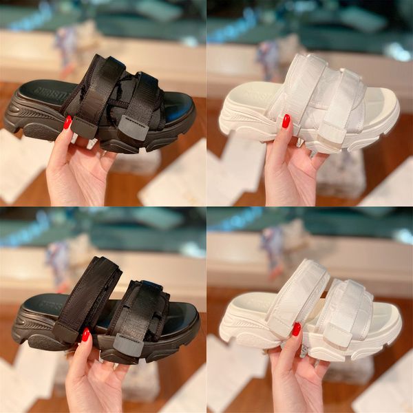 2021 d-wander slide sandals black white camouflage technical fabric platform slippers women dwander designer shoes size 35-41
2021 d-wander slide sandals black white camouflage technical fabric platform slippers women dwander designer shoes size 35-41