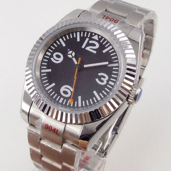 wristwatches bliger date just fluted 36mm/39mm selfwinding men watch 21 jewels miyota nh35a orange second hand luminous index brushed oyster, Slivery;brown
wristwatches bliger date just fluted 36mm/39mm selfwinding men watch 21 jewels miyota nh35a orange second hand luminous index brushed oyster, Slivery;brown