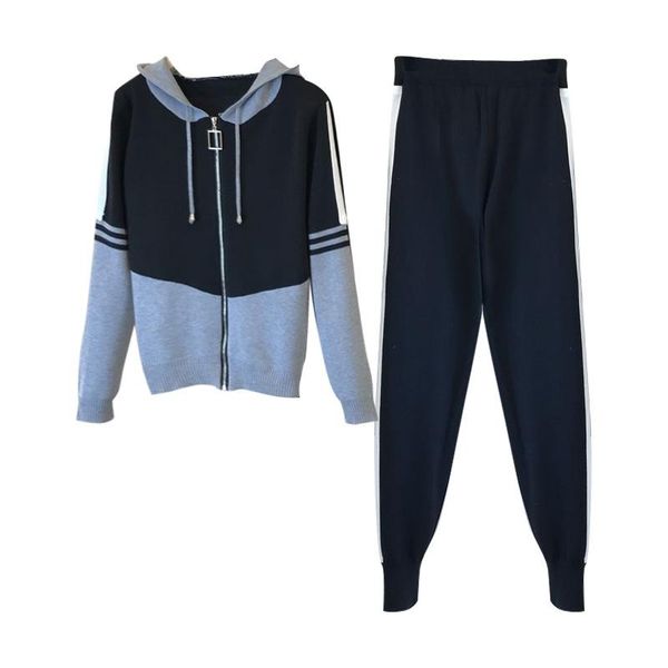 women's two piece pants loose and soft sports suit fashion elegant knitted set women summer high waist plus size clothing, White
women's two piece pants loose and soft sports suit fashion elegant knitted set women summer high waist plus size clothing, White
