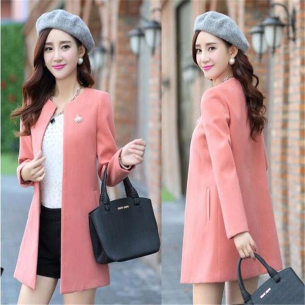 women's trench coats 2021 spring, autumn and winter round neck slim thin woolen coat in the long paragraph solid color windbreaker s-3x, Tan;black
women's trench coats 2021 spring, autumn and winter round neck slim thin woolen coat in the long paragraph solid color windbreaker s-3x, Tan;black