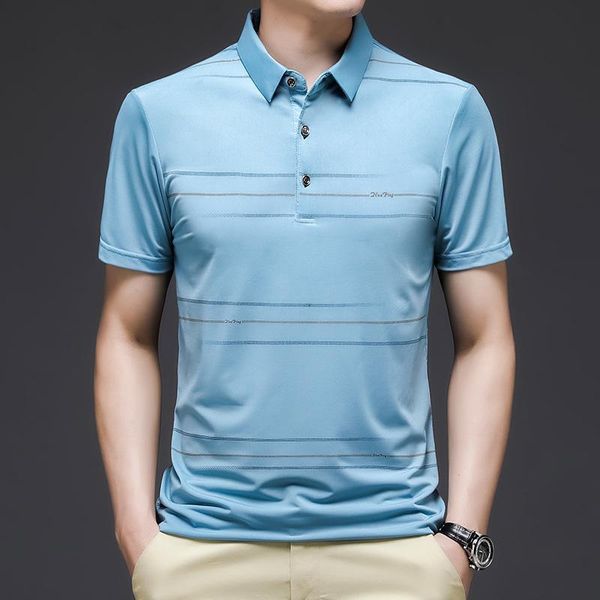 men's polos shirt short sleeve t-shirt lapel 2021 summer print trend half mens clothing, White;black
men's polos shirt short sleeve t-shirt lapel 2021 summer print trend half mens clothing, White;black