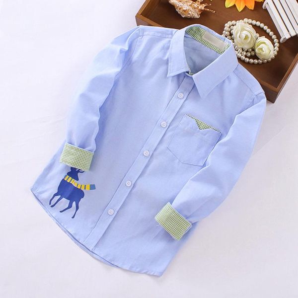 shirts kids boys 2021 autumn toddler for long sleeve cartoon elk print cotton school boy blouse children clothes, White;black
shirts kids boys 2021 autumn toddler for long sleeve cartoon elk print cotton school boy blouse children clothes, White;black