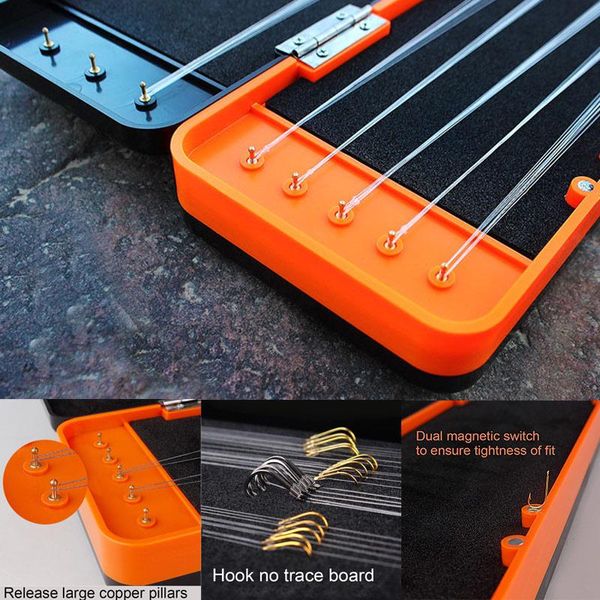 fishing rig tackle hook box case large capacity durable abs drop-proof accessories sec88
fishing rig tackle hook box case large capacity durable abs drop-proof accessories sec88