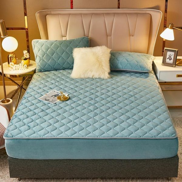 sheets & sets 1pc winter coral fleece fitted sheet with rubber queen size solid color mattress cover for king bed covers (no case)
sheets & sets 1pc winter coral fleece fitted sheet with rubber queen size solid color mattress cover for king bed covers (no case)