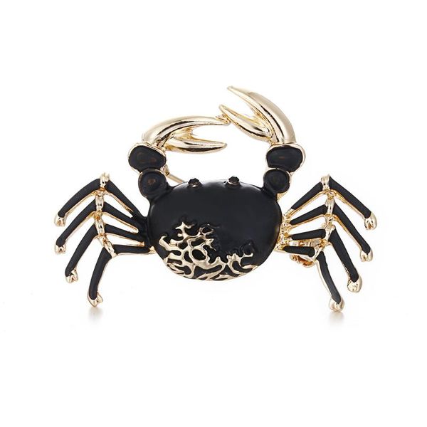 pins, brooches exquisite gold metal enamel crab charm pin brooch fashion badge ornament jewelry accessories, Gray
pins, brooches exquisite gold metal enamel crab charm pin brooch fashion badge ornament jewelry accessories, Gray