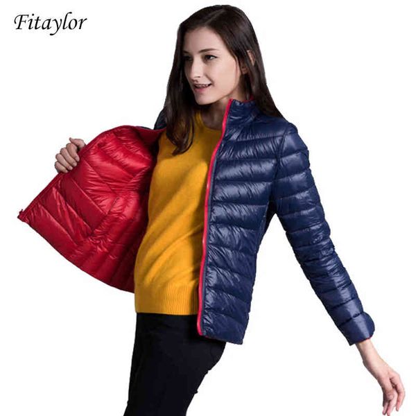fitaylor - women's down et, super light double-sided short warm coat, white, 90%, Black
fitaylor - women's down et, super light double-sided short warm coat, white, 90%, Black