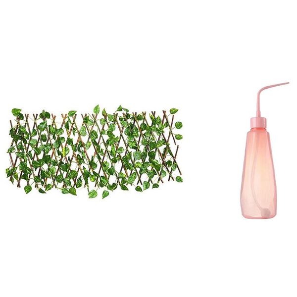 2pcs plant flower succulent watering bottle pink with artificial garden fence equipments
2pcs plant flower succulent watering bottle pink with artificial garden fence equipments