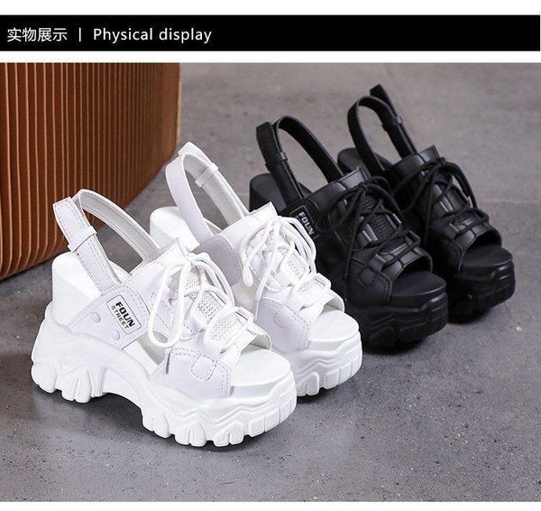 slope heel sandals female summer style all-match thick-soled inner heightening sneakers platform roman shoes high heels x810 dress, Black
slope heel sandals female summer style all-match thick-soled inner heightening sneakers platform roman shoes high heels x810 dress, Black