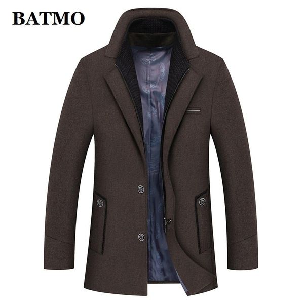 men's wool & blends batmo 2021 arrival winter thicked warm trench coat men,men's casual jackets ,plus-size m-4xl ,8863, Black
men's wool & blends batmo 2021 arrival winter thicked warm trench coat men,men's casual jackets ,plus-size m-4xl ,8863, Black