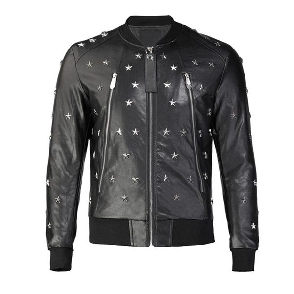 skull faux leather jacket mens zipper slim fit short hip hop casual outside sport designer motorcycle coat black biker letters fashion luxur, Black;brown
skull faux leather jacket mens zipper slim fit short hip hop casual outside sport designer motorcycle coat black biker letters fashion luxur, Black;brown