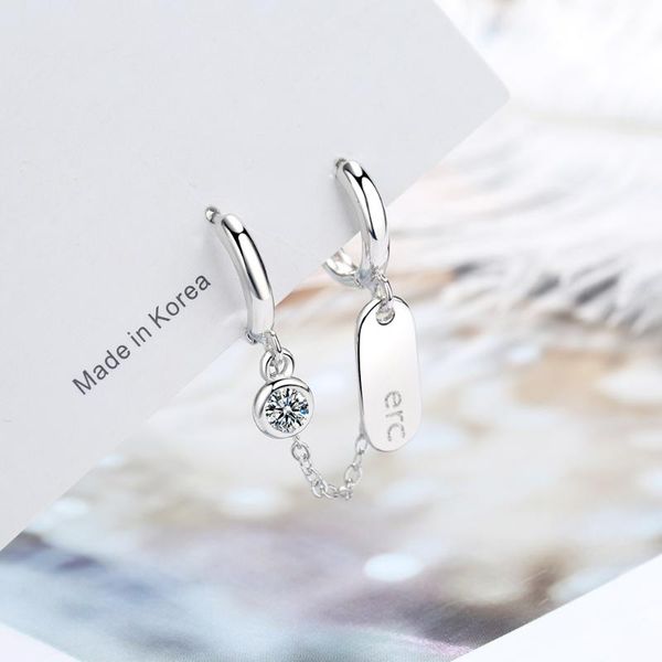 hoop & huggie 1 pc double ear hole earring oval-shaped link chian zircon for women party jewelry wholesale s-e1057, Golden;silver
hoop & huggie 1 pc double ear hole earring oval-shaped link chian zircon for women party jewelry wholesale s-e1057, Golden;silver