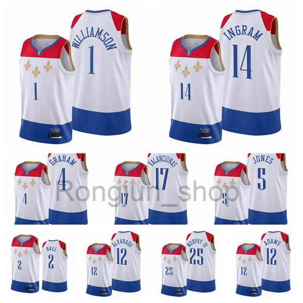 2021-22 75th anniversary diamond printed mens basketball men zion brandon williamson ingram jonas valanciunas devonte graham trey murphy iii, Black;red
2021-22 75th anniversary diamond printed mens basketball men zion brandon williamson ingram jonas valanciunas devonte graham trey murphy iii, Black;red