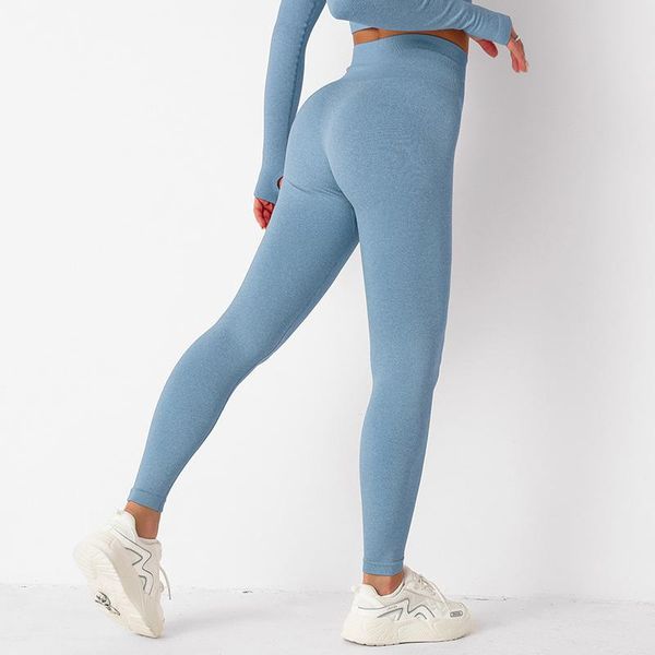 women's leggings normov casual women seamless high waist push up nylon ankle length joggings knitted fitness female, Black
women's leggings normov casual women seamless high waist push up nylon ankle length joggings knitted fitness female, Black