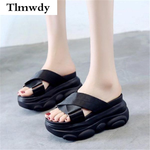sandals 2021 summer women platform comfortable casual fashion wedges outdoor open toe high heel slipper shoes for woman, Black 
sandals 2021 summer women platform comfortable casual fashion wedges outdoor open toe high heel slipper shoes for woman, Black
