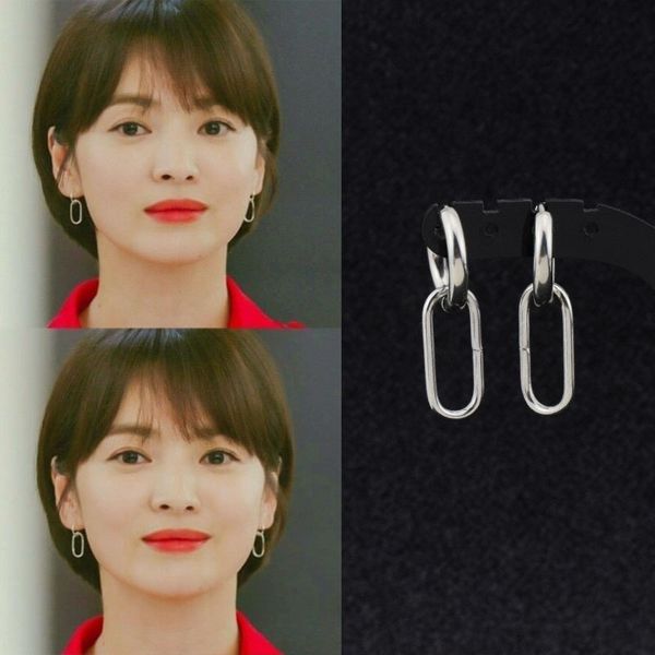 dropshipping serivce simple style ladies fashion dangle earrings stainless steel material not allergic no fading lightweight geometric desig, Silver
dropshipping serivce simple style ladies fashion dangle earrings stainless steel material not allergic no fading lightweight geometric desig, Silver