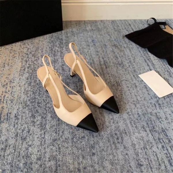 dress shoes 2021 genuine leather women's heels mixed colors thin slip-on shallow fashion slingbacks mature ladies, Black
dress shoes 2021 genuine leather women's heels mixed colors thin slip-on shallow fashion slingbacks mature ladies, Black