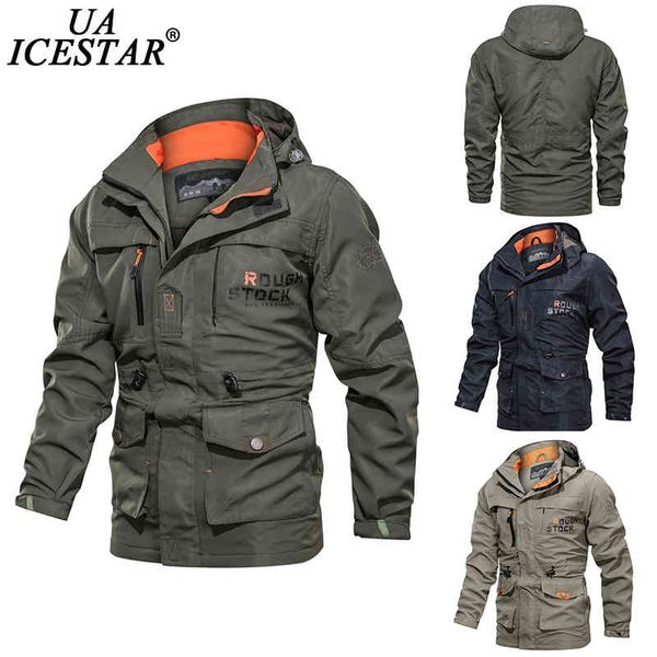 men hooded et 2021 new autumn breathable coat windproof outdoor military fashion thicken warm casual ets men's clothing, Black
men hooded et 2021 new autumn breathable coat windproof outdoor military fashion thicken warm casual ets men's clothing, Black