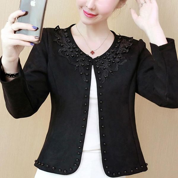women's jackets coats and women plus size jacket long sleeve autumn chaquetas mujer 2021 cardigan coat a956, Black;brown
women's jackets coats and women plus size jacket long sleeve autumn chaquetas mujer 2021 cardigan coat a956, Black;brown