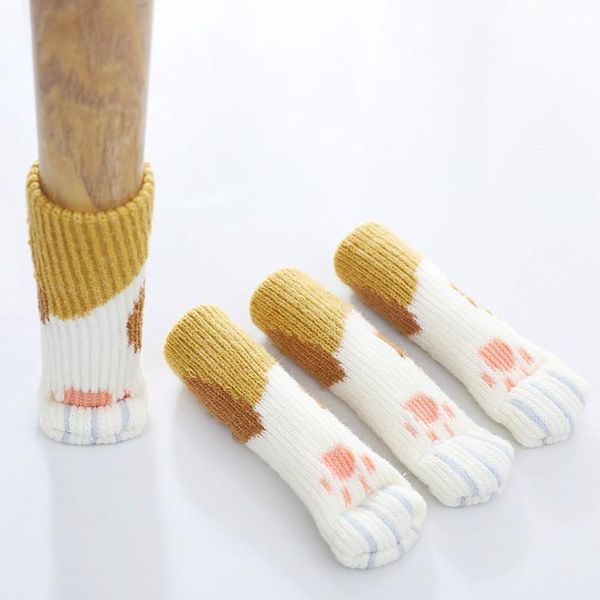 table cloth 4pcs knitting leg foot protection cover home thickening wear-resistant mute chair feet gloves stool chairs pad
table cloth 4pcs knitting leg foot protection cover home thickening wear-resistant mute chair feet gloves stool chairs pad