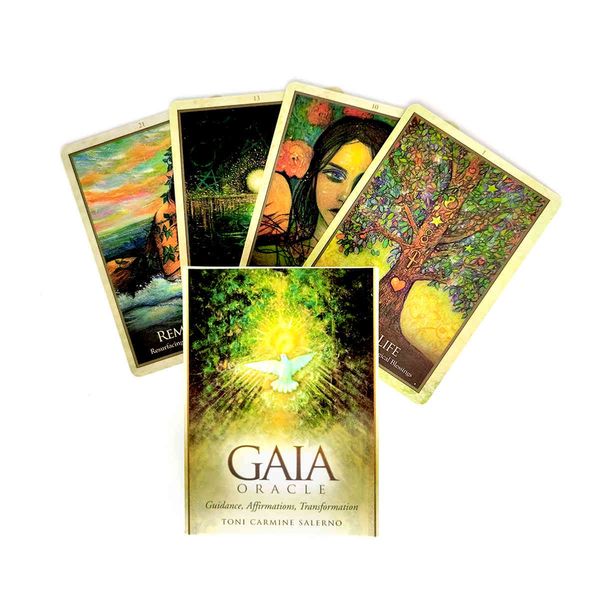 the gaia oracle card tarot cards mystical guidance divination entertainment partys board game supports wholesale 45 sheets/box
the gaia oracle card tarot cards mystical guidance divination entertainment partys board game supports wholesale 45 sheets/box