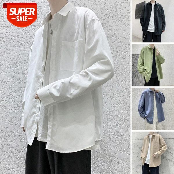 / men's korean version of long-sleeved solid color wild casual shirt male direct supply #lo2m, White;black
/ men's korean version of long-sleeved solid color wild casual shirt male direct supply #lo2m, White;black