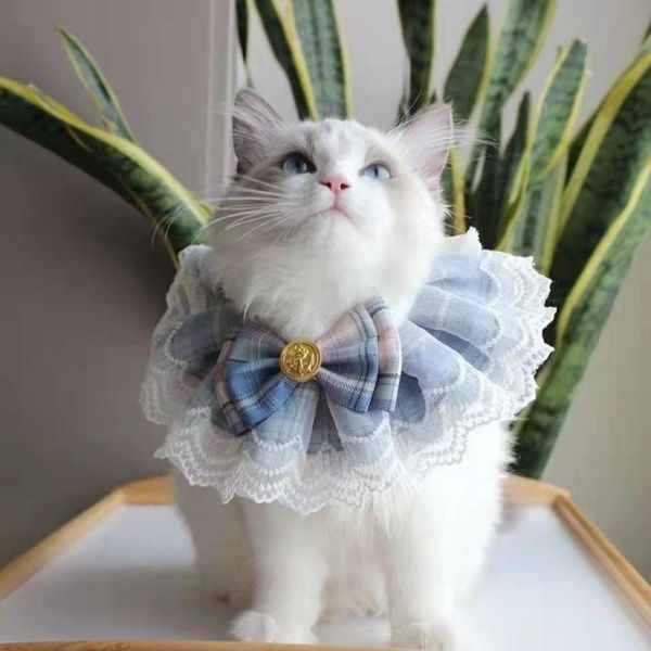 cat collars & leads original design pet plaid bowknot lace saliva towel organza dog bibs bowtie necklace kitten collar accessories
cat collars & leads original design pet plaid bowknot lace saliva towel organza dog bibs bowtie necklace kitten collar accessories