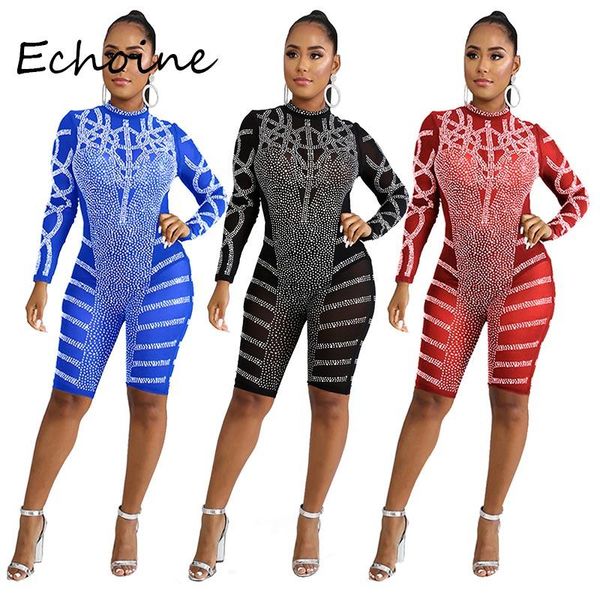 women's jumpsuits & rompers jumpsuit sheer mesh see through rhinestone long sleeve playsuits womens overalls party night, Black;white
women's jumpsuits & rompers jumpsuit sheer mesh see through rhinestone long sleeve playsuits womens overalls party night, Black;white