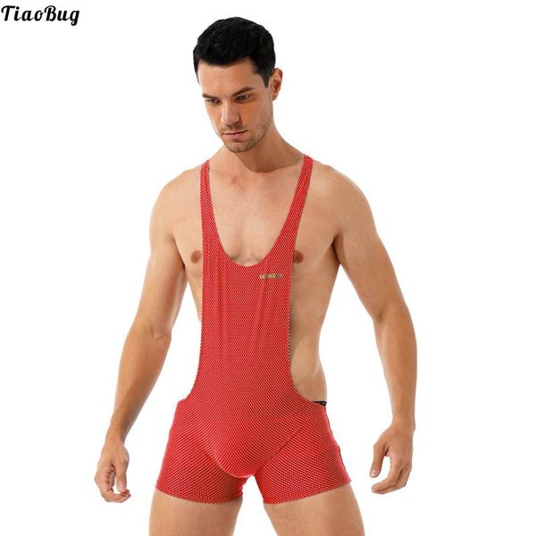 men's swimwear tiaobug men one-piece wrestling singlet swimming bodysuit fitness sportswear stretchy sleeveless skinny jumpsuit leotard
men's swimwear tiaobug men one-piece wrestling singlet swimming bodysuit fitness sportswear stretchy sleeveless skinny jumpsuit leotard