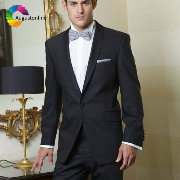 men's suits & blazers black men suit wedding new arrival shawl lapel slim fit groom tuxedo man blazer masculino 2piece jacket, White;black
men's suits & blazers black men suit wedding new arrival shawl lapel slim fit groom tuxedo man blazer masculino 2piece jacket, White;black