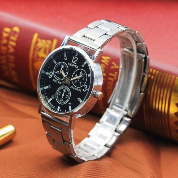 wristwatches men watch fashion black noodles steel blue glow glass casual stainless luxury hour clock watches p25, Slivery;brown
wristwatches men watch fashion black noodles steel blue glow glass casual stainless luxury hour clock watches p25, Slivery;brown