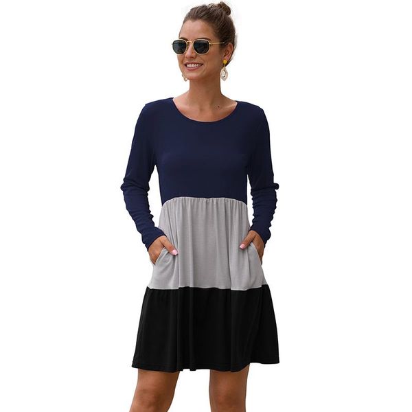 casual dresses dress women winter splice long sleeve o-neck loose warm pocket a-line dressdress 2021, Black;gray
casual dresses dress women winter splice long sleeve o-neck loose warm pocket a-line dressdress 2021, Black;gray