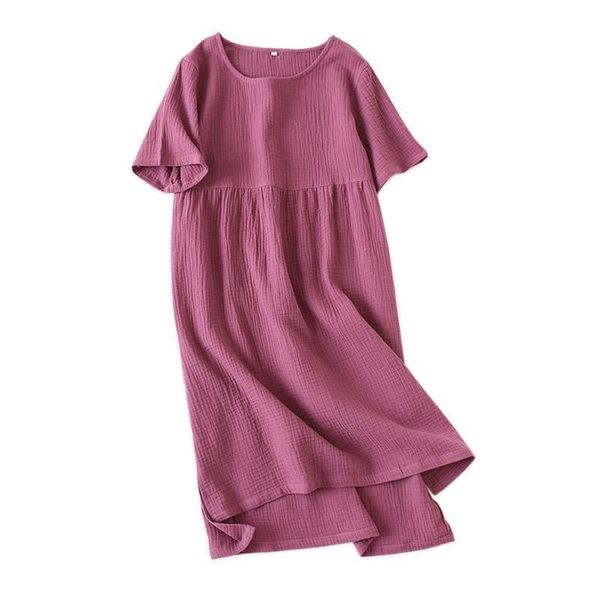 100% crepe womens sleepwears cotton short sleeve sleepdress women sleepshirts pure color summer nightgowns sleepwear nightdress, Black;red
100% crepe womens sleepwears cotton short sleeve sleepdress women sleepshirts pure color summer nightgowns sleepwear nightdress, Black;red