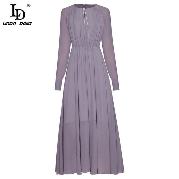 casual dresses ld linda della 2021 fashion designer autumn dress women's beading long sleeve chiffon party midi, Black;gray
casual dresses ld linda della 2021 fashion designer autumn dress women's beading long sleeve chiffon party midi, Black;gray