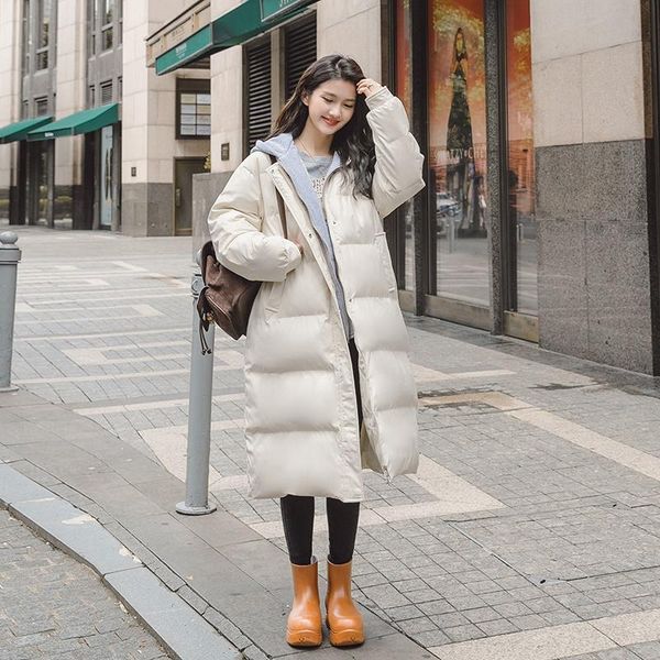 women's down & parkas korean college style winter warm long fashion women fake two piece hooded thick jacket zipper coat outerwear 2021, Black
women's down & parkas korean college style winter warm long fashion women fake two piece hooded thick jacket zipper coat outerwear 2021, Black