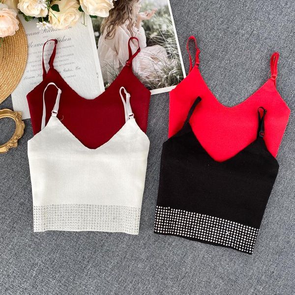 women's vests gagarich sequined rhinestone patchwork vest women summer 2021 bottom mutlicolor camis off shoulder, Black;white
women's vests gagarich sequined rhinestone patchwork vest women summer 2021 bottom mutlicolor camis off shoulder, Black;white