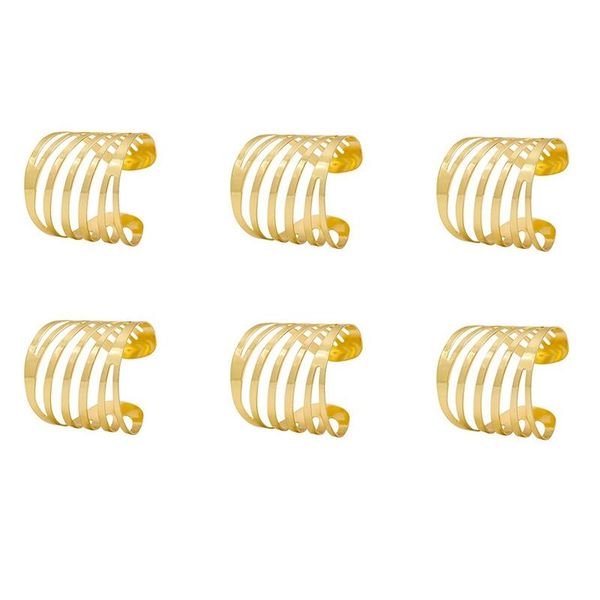 gold napkin rings set of 6, hollow ring holder for wedding christmas family gathering table decoration
gold napkin rings set of 6, hollow ring holder for wedding christmas family gathering table decoration