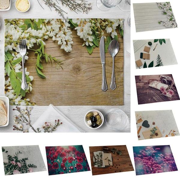 2pcs 42x32cm leaf floral print heat insulation placemat bow dish pad table decor nordic steak mat western dining mats & pads
2pcs 42x32cm leaf floral print heat insulation placemat bow dish pad table decor nordic steak mat western dining mats & pads