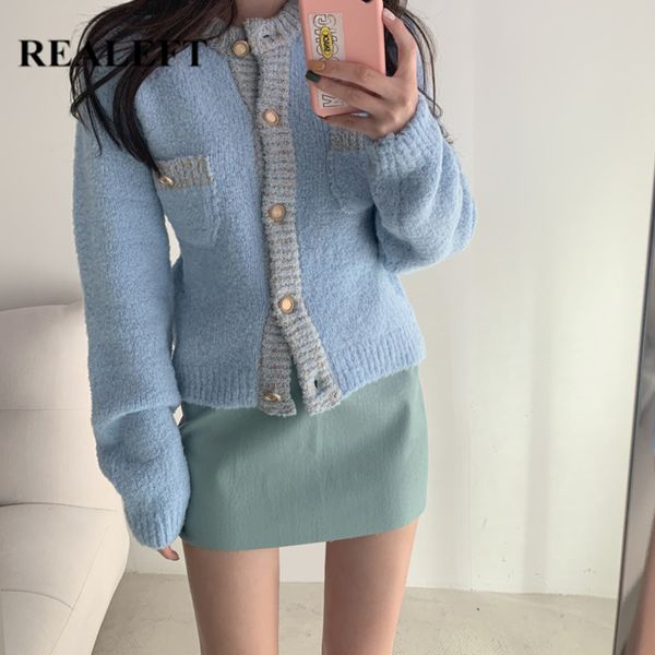 autumn winter warm women's cardigans sweater pocket o-neck korean style buttons knitted sweaters female 210428, White
autumn winter warm women's cardigans sweater pocket o-neck korean style buttons knitted sweaters female 210428, White