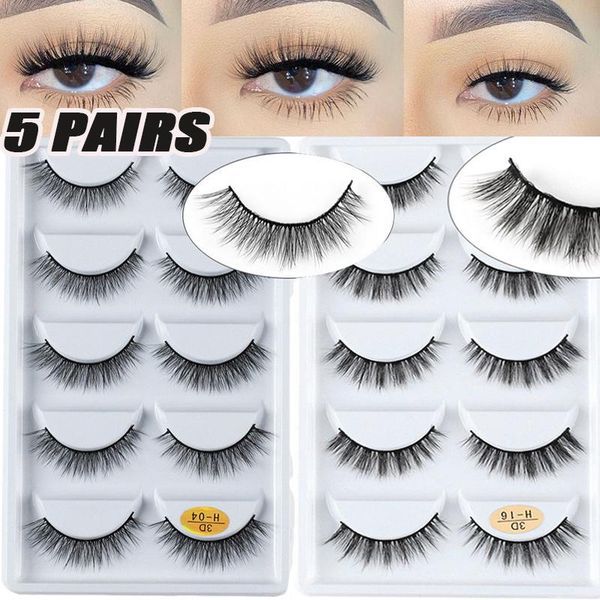 false eyelashes 5 pairs natural imitation mink hair long soft wispies fluffies series black dramatic volume eyelash
false eyelashes 5 pairs natural imitation mink hair long soft wispies fluffies series black dramatic volume eyelash