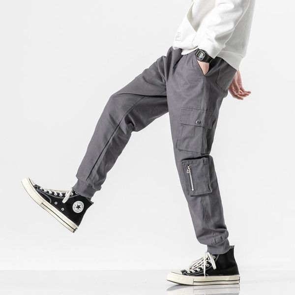 casual pants men 2021 spring loose jogging trousers functional wind overalls trendy large size m-8xl men's, Black
casual pants men 2021 spring loose jogging trousers functional wind overalls trendy large size m-8xl men's, Black