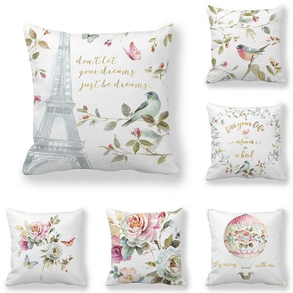 cushion/decorative pillow flower and bird cushion cover hand-painted butterfly pillowcase living room decoration polyester fiber
cushion/decorative pillow flower and bird cushion cover hand-painted butterfly pillowcase living room decoration polyester fiber