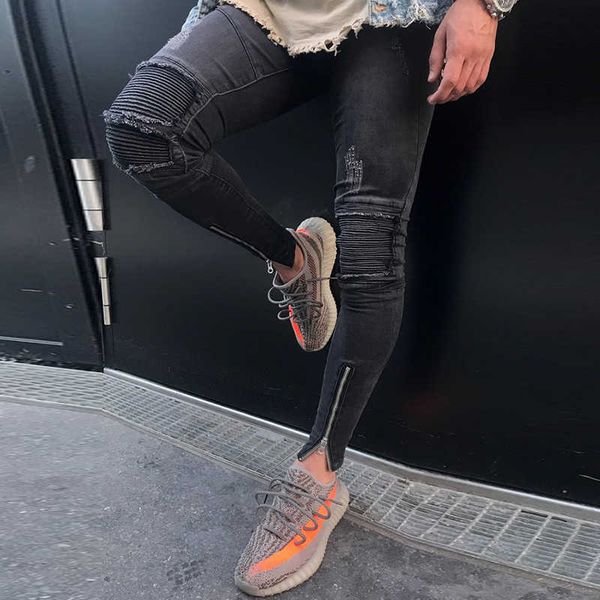 men's jeans jean grey snowflake hole locomotive wrinkle trend men embroidery fashion holes trousers xgoo b9ml, Blue
men's jeans jean grey snowflake hole locomotive wrinkle trend men embroidery fashion holes trousers xgoo b9ml, Blue