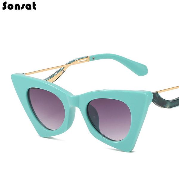 sunglasses fashion cat-eye female personality curve mirror leg celebrity model runway sun glasses foreign trade shades oculos, White;black
sunglasses fashion cat-eye female personality curve mirror leg celebrity model runway sun glasses foreign trade shades oculos, White;black