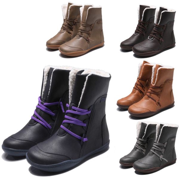 large martin boots women 2021 women's shoes european and american leisure flat bottom short snow boot eu35-eu43, Black
large martin boots women 2021 women's shoes european and american leisure flat bottom short snow boot eu35-eu43, Black