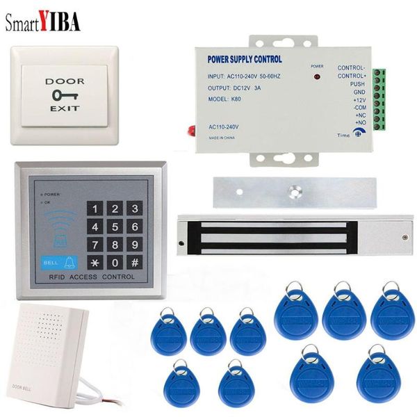 smartyiba access control system kit 180kg electric magnetic lock + password keypad gate opener fingerprint
smartyiba access control system kit 180kg electric magnetic lock + password keypad gate opener fingerprint